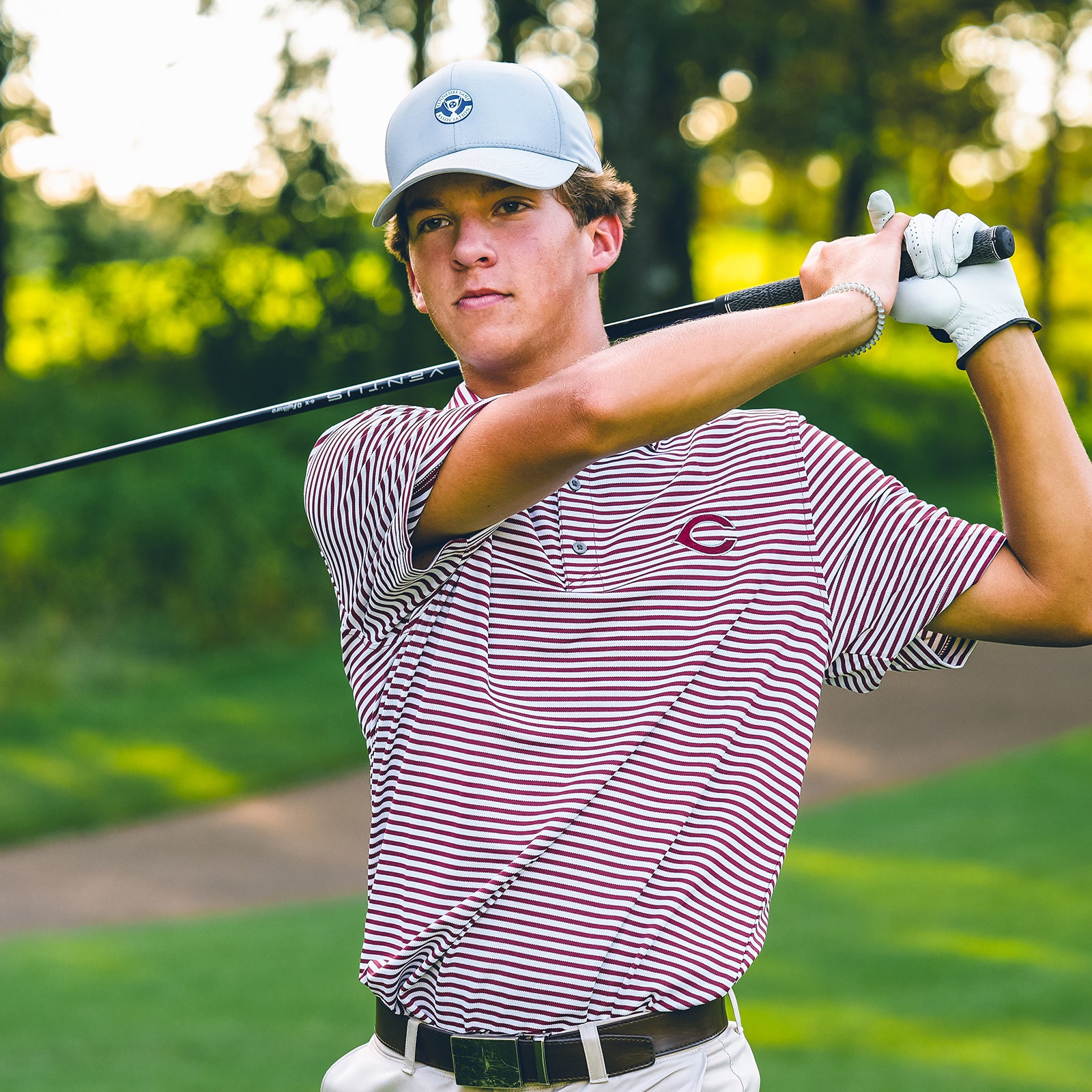 Collierville "C" Cutter & Buck Mens Polo