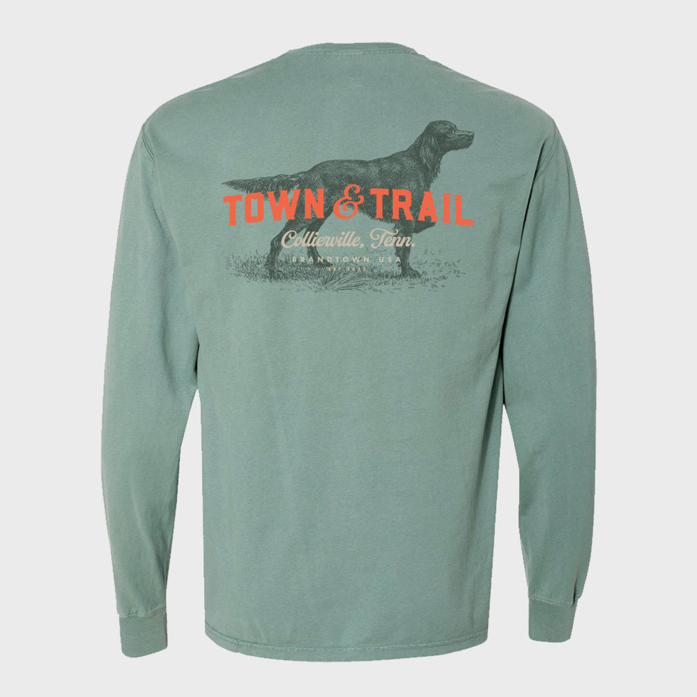 Town & Trail Long Sleeve - Cypress Green